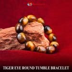 Tiger Eye Round Tumble Bracelet