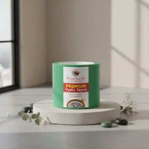 Remedywala Vastu Green Color Tape, Vastu Tape (3 to 4 Inch)(20 Meter)