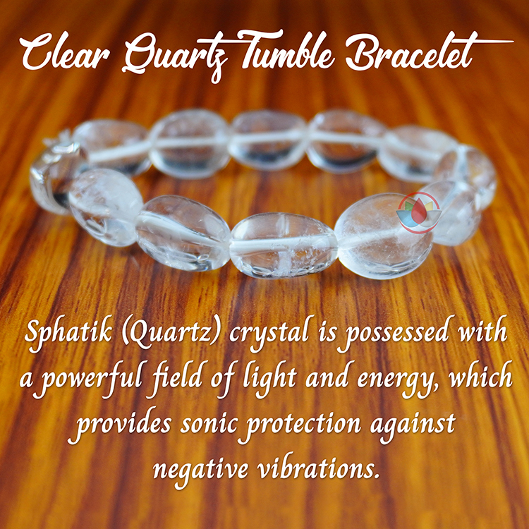 Buy Rs 449 Sphatik Bracelet 10mm AAA Lab Certified Crystal for Men And Women