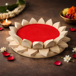 Wooden Lotus Kamal Aasan
