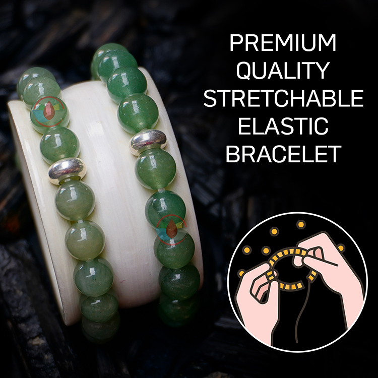 GREEN AVENTURINE BRACELET – The Crystal Avenues