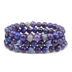Amethyst Lapis Combination Bracelet
