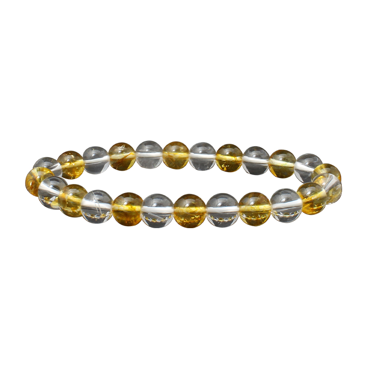 Yellow clearance quartz bracelet