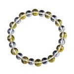 Citrine Sphatik Clear Quartz Bracelet