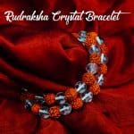 Rudraksha Crystal Bracelet