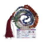 7 Chakra 8mm Mala With Certificate