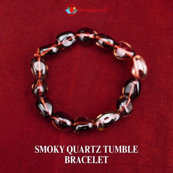 Smoky Quartz Tumble Bracelet