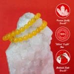 Yellow Jade Bracelet 8mm
