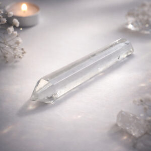 Clear Quartz Crystal Pencil