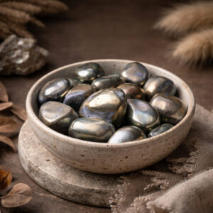 Golden Pyrite Tumble Stone