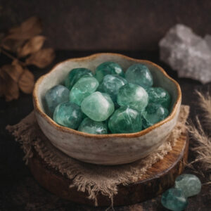 Green Fluorite Tumble Stone