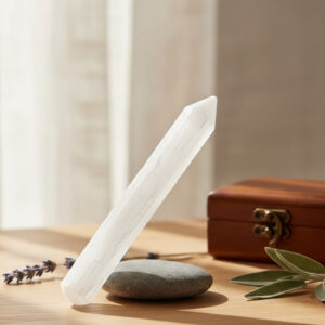 Pointed Selenite Wand, Selenite Pencil, Selenite Pointer