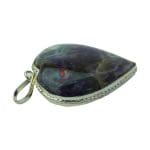 Amethyst Frame Heart Shape Pendant