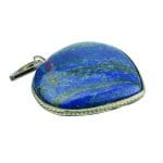 Lapis Lazuli Frame Heart Shape Pendant