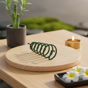 Remedywala Vastu Green Conical clockwise Spring