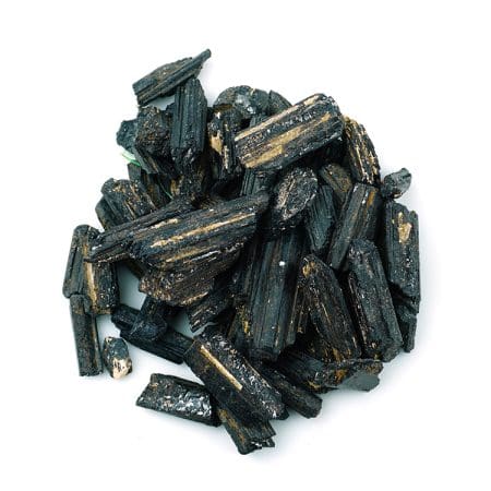 Black Tourmaline Rough Stones