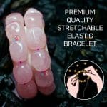 Rose Quartz Tumble BraceletRose Quartz Tumble Bracelet