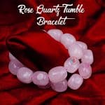 Rose Quartz Tumble BraceletRose Quartz Tumble Bracelet