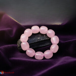 Rose Quartz Tumble Bracelet
