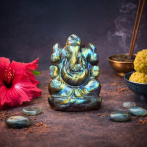 Labradorite Ganesha
