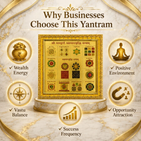 Siddh Sampoorna Vyapar Vriddhi Yantram(6.5 inch)