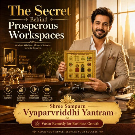 Siddh Sampoorna Vyapar Vriddhi Yantram(6.5 inch)