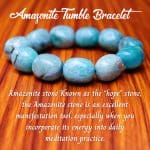 Amazonite Bracelet (Round Tumbled) – Remedywala