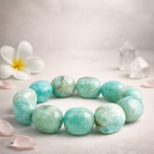 Amazonite Bracelet (Round Tumbled) - Remedywala