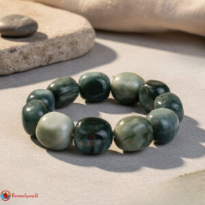 Grey Cat’s Eye Tumble Bracelet