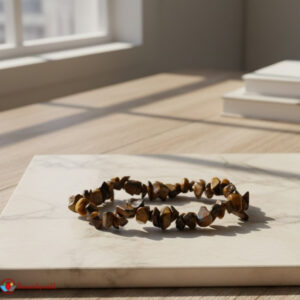 Tiger’s Eye Chips Stone Bracelet