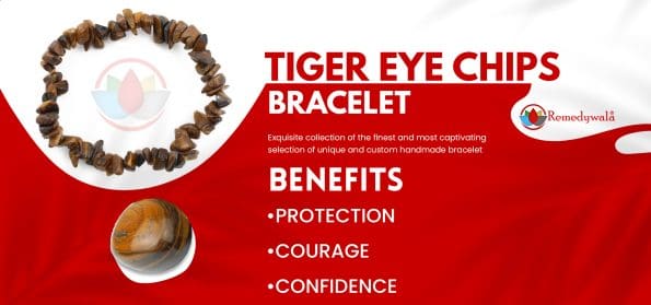 Tiger Eye Chips Bracelet