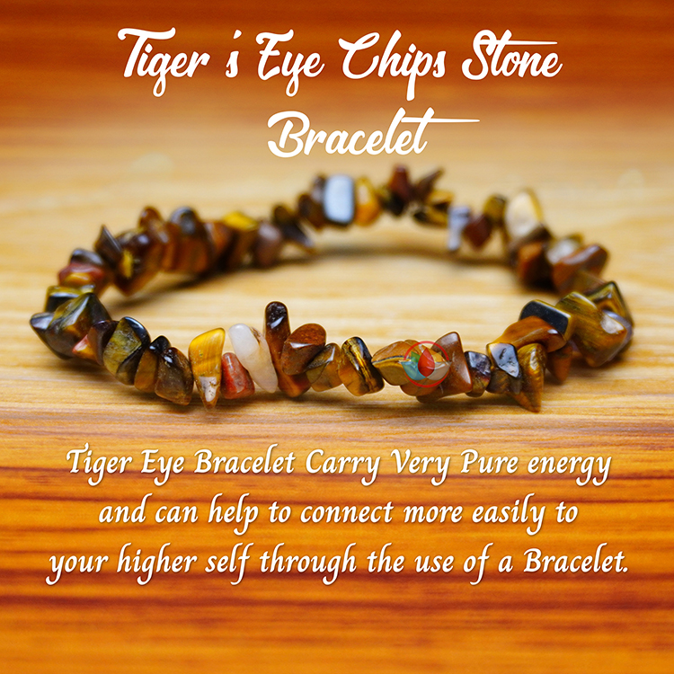 Tiger s Eye Chips Stone Bracelet Remedywala