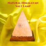 Triangle Natural Himalayan Rock Salt Crystal Lamp