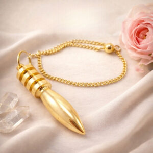 Fancy Brass Dowsing Pendulum
