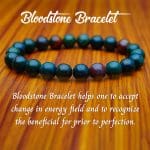 Bloodstone Bracelet 8mm