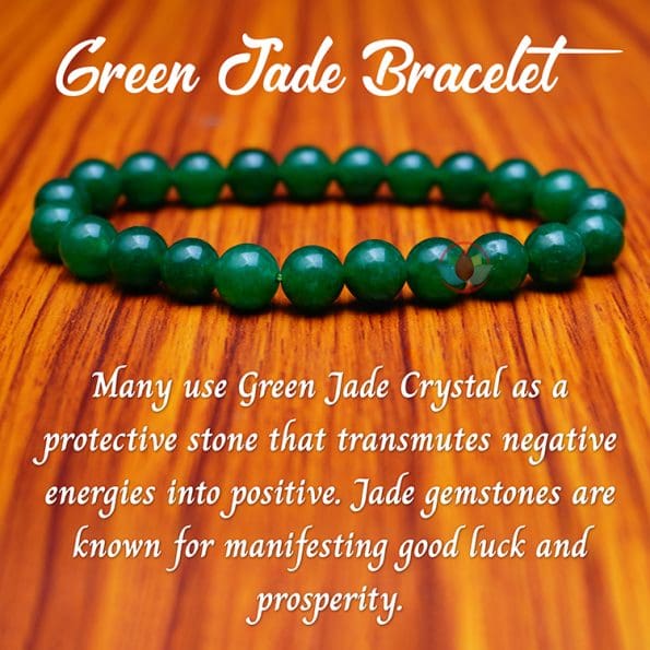 Green Jade Bracelet 8mm