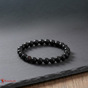 Grey Cats Eye Bracelet 8mm