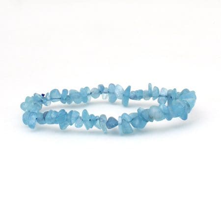 Aquamarine Chips Stone Bracelet – Remedywala