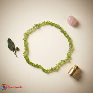 Peridot Chips Bracelet (Sugar Size Small Chips)