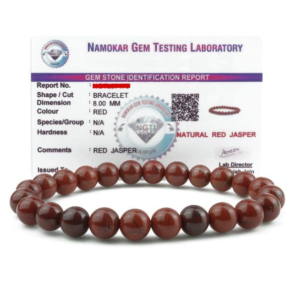 Red Jasper Bracelet 8mm