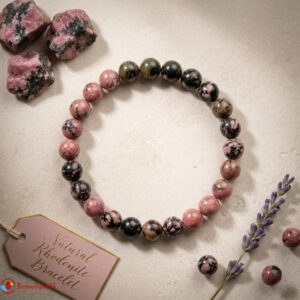 Rhodonite Bracelet 8mm