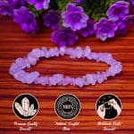 Rose Quartz Chips Stone Bracelet – Remedywala