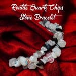 Routile Quartz Chips Bracelet