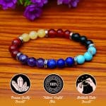 7 ChakraSeven Chakra Combination Bracelet 8mm