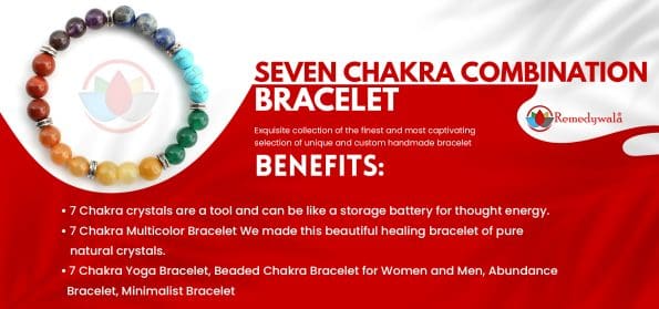 Seven Chakra Combination Bracelet 8mm