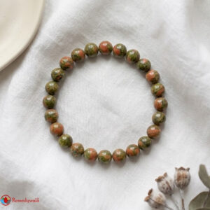 Unakite Bracelet 8mm