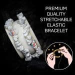 White howlite Chips Natural Stone Single Bracelet