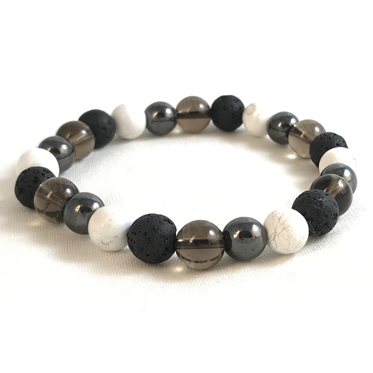 Buy Reiki Crystal Products Certified Hematite Bracelet Reiki Healing  Crystal Stone 8 mm Bracelet, Charged By Reiki Grandmaster & Vastu Expert at  Amazon.in