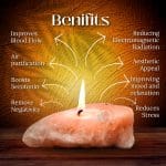Natural Shape Himalayan Pink Salt Candle Holder
