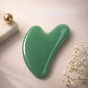 Energized Gua Sha Green Aventurine Facial Tool